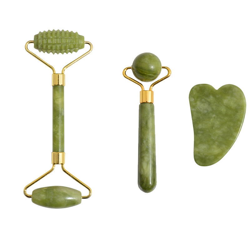 Planche à gratter en jade Stick de massage et de beauté