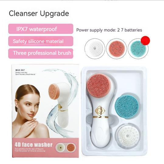 Nettoyeur facial électrique pour des pores purifiés et une peau éclatante. Idéal pour éliminer les impuretés, réduire les points noirs et améliorer la texture de la peau en toute sécurité.