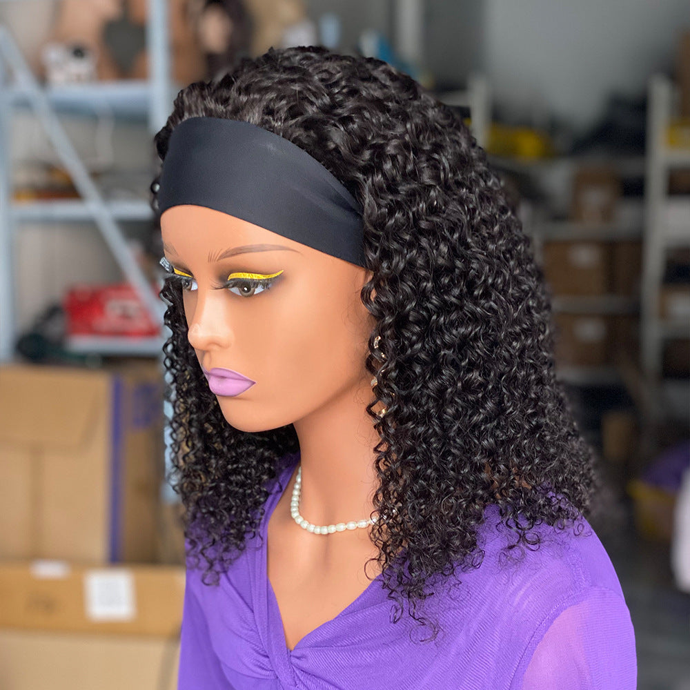 Perruques à Cheveux Bouclés
