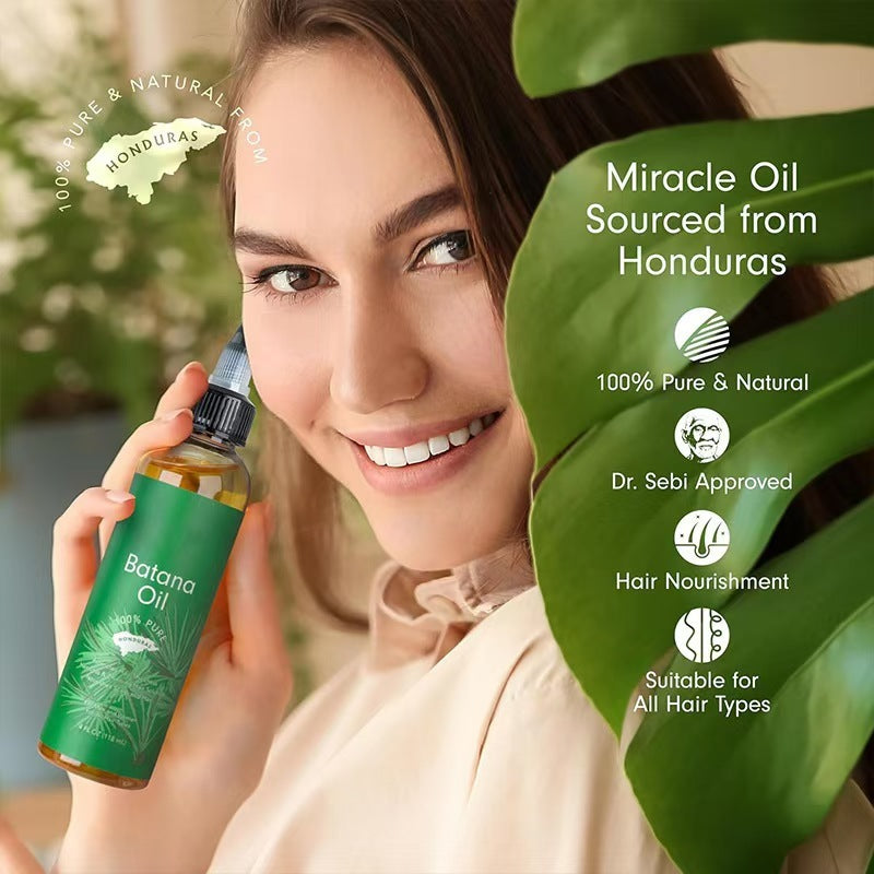 Découvrez l’huile de Batana Oil pour des cheveux visiblement plus sains et résistants.