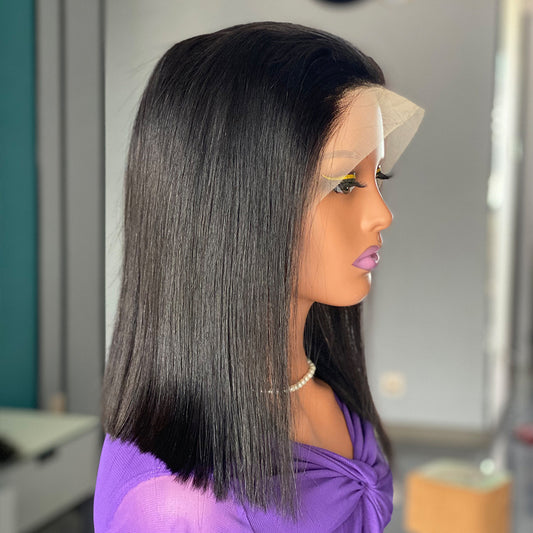 Perruque Bob en cheveux humains - Densité 200