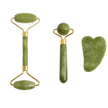 Planche à gratter en jade Stick de massage et de beauté