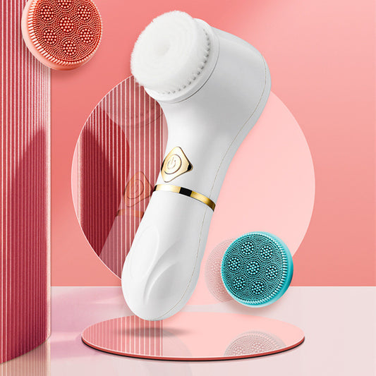 Nettoyeur facial électrique pour des pores purifiés et une peau éclatante.