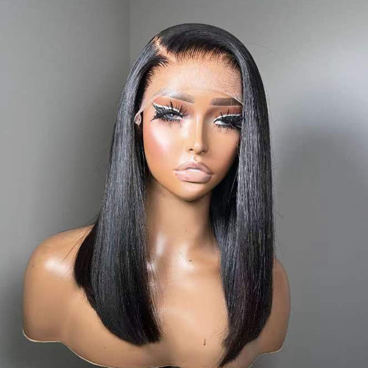 Perruque Bob en cheveux humains - Densité 200